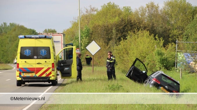 auto ongeval Rondweg Emmen