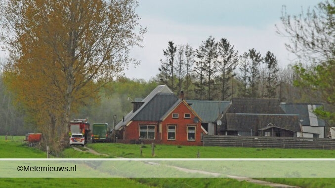 brandje in schuur Jonkersvaart