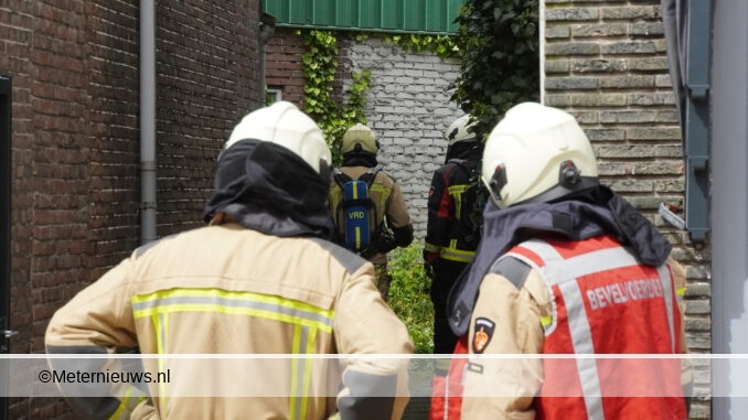 brandweer rukt uit gaslucht Assen