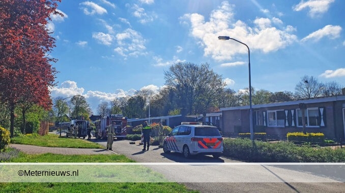 hoofdgasleiding geraakt in Zuidlaren