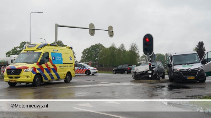 ongeval verkeerslichten oudleusen