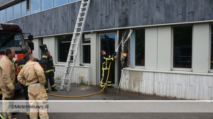 brand door onkruidverdelger Groningen