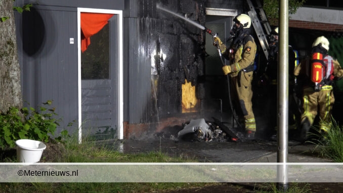 brand woning in Assen