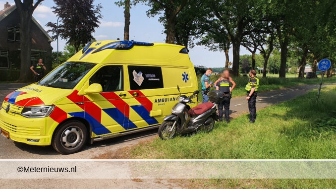 bromscooterronderuitonderuitGieten