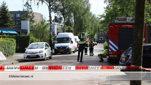 Gaslek in Groningen(Video) #Groningen - De hulpdiensten,.