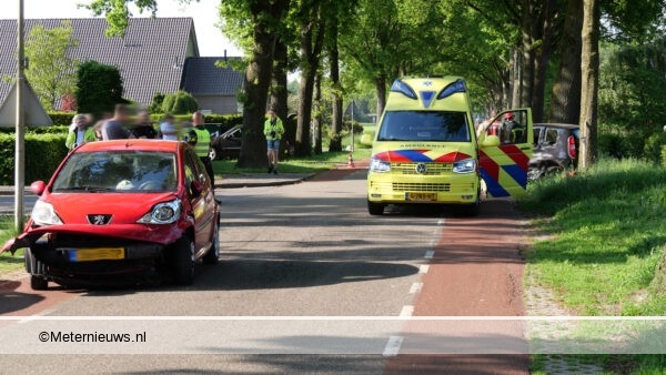 ongeval met gewonde in Hollandscheveld