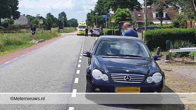 ongevalwielrenner Nieuw Balinge
