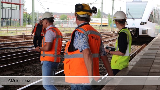 treinverkeer langzaam weer op gang in Groningen