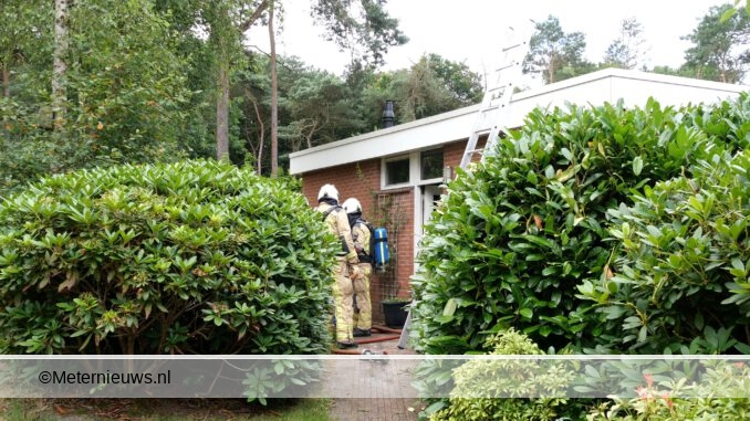 brand recreatiewoning in Spier