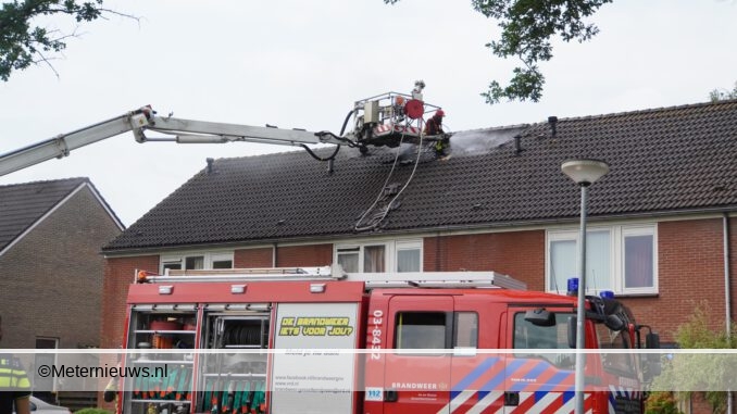 dakbrand in Drentse Gasselternijveen3
