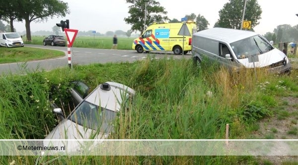 gewonden ongeval spoordijk Staphorst