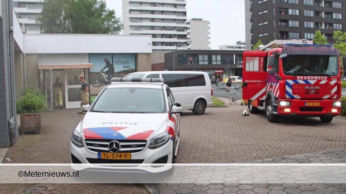 mistmonster verward met rook in Drentse Emmen2