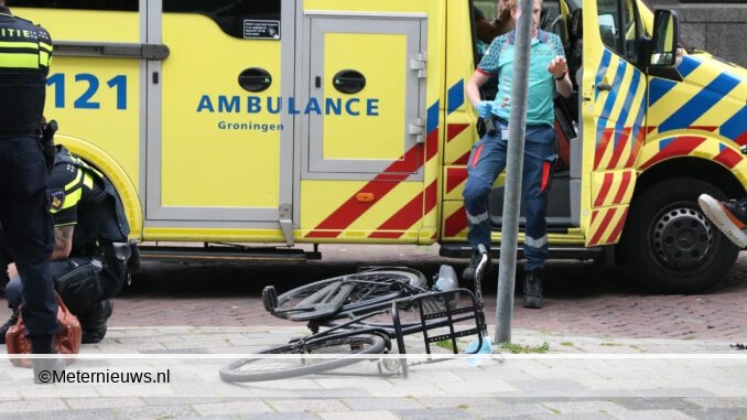ongeval auto fietser Groningen