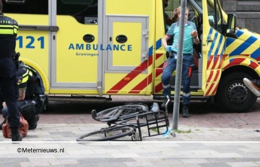 ongeval auto fietser Groningen