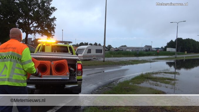 op en afrit afgesloten de wijkrogat A28