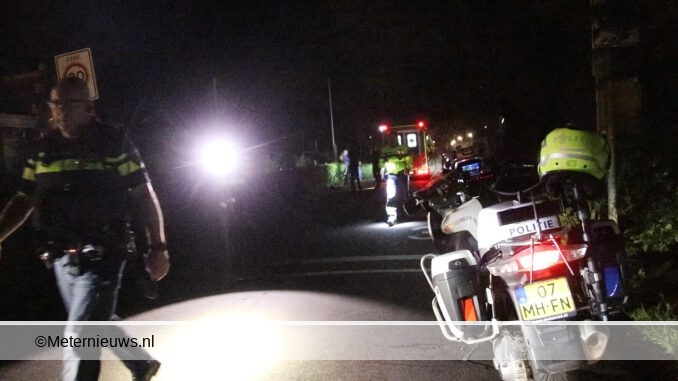 scooterrijder ernstig gewond in Groningen2