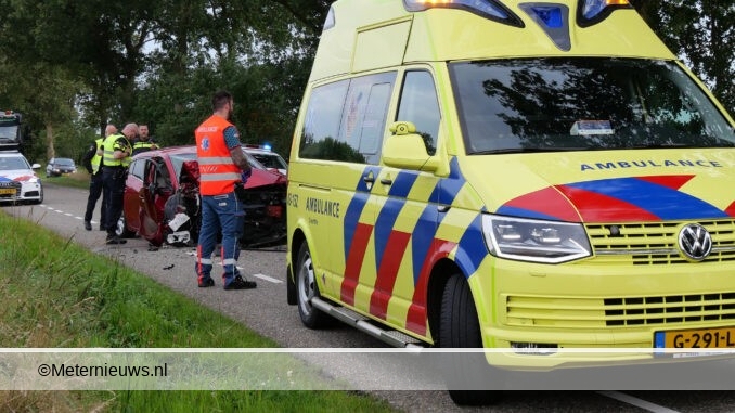 Ongeval auto boom Eursinge