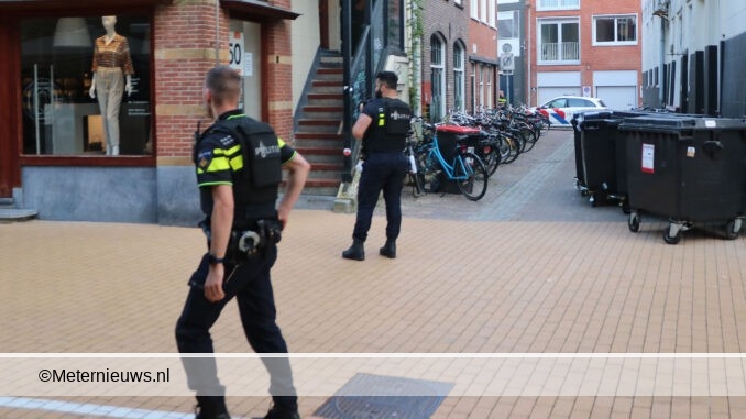 Politie zoekt overvaller in binnenstad Groningen4