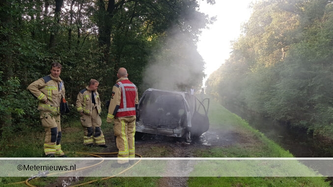 auto uitgebrand in Ijhorst