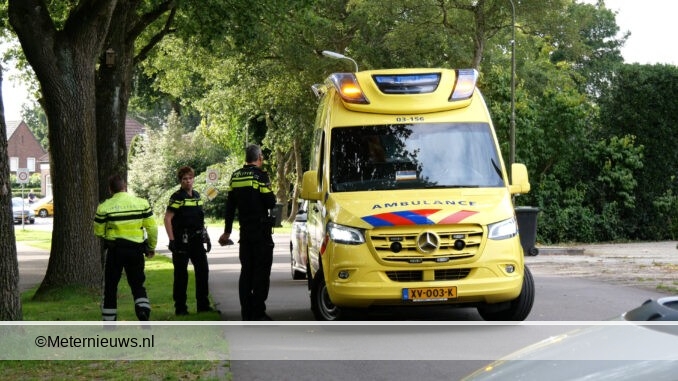 fietser gewond na aanrijding in Noordscheschut