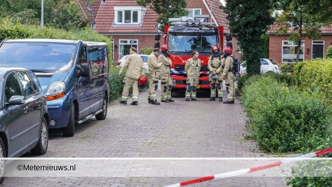 gaslek in Groningse Haren