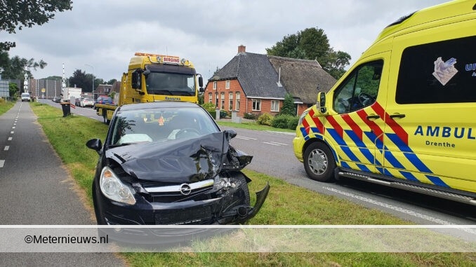 ongeval autos Tynaarlo