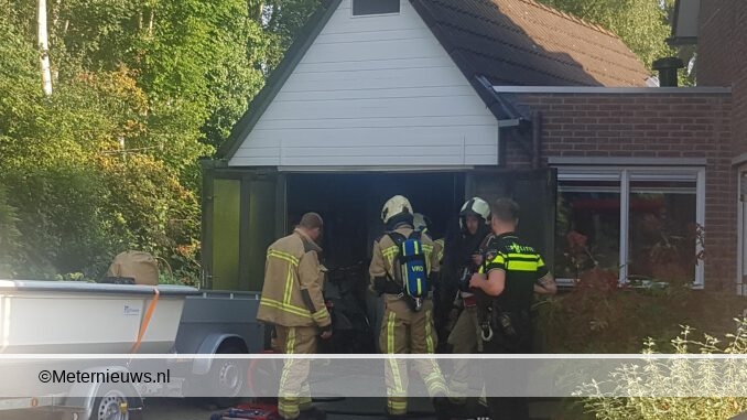 schuurbrand in Meppel