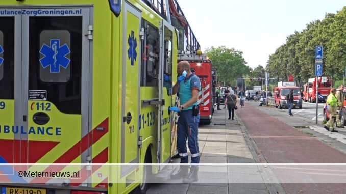 Ernstig gewonde na elektrocutie in Groningen03