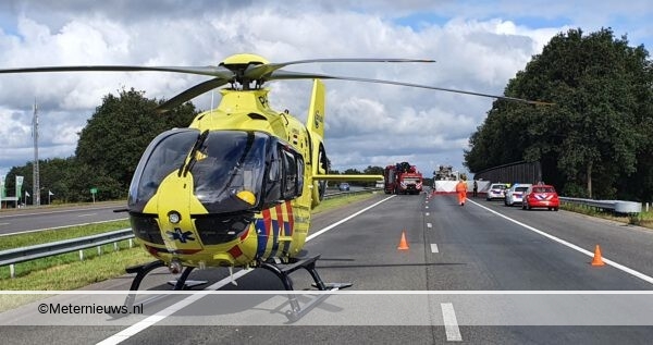 Ernstig ongeval A28 Pesse.