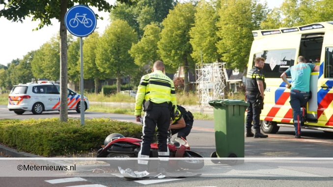 scooter ongeval Assen
