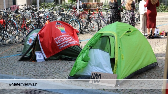 strijd voor dakloze studenten Groningen