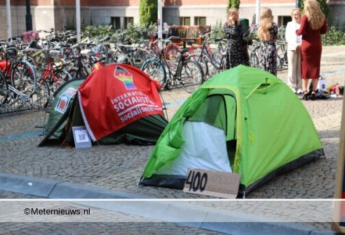 strijd voor dakloze studenten Groningen