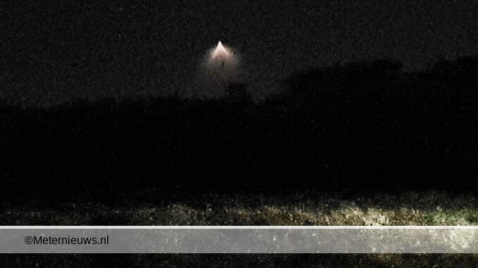stuk raket van Nasa in dampkring bij Tiendeveen