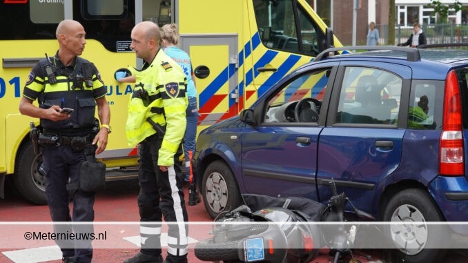twee gewonden na aanrijding
