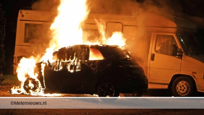 auto in brand in Assen brandstichting