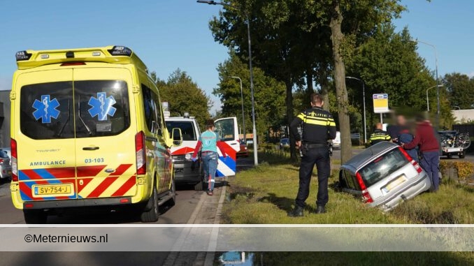 auto sloot gewonde Assen1
