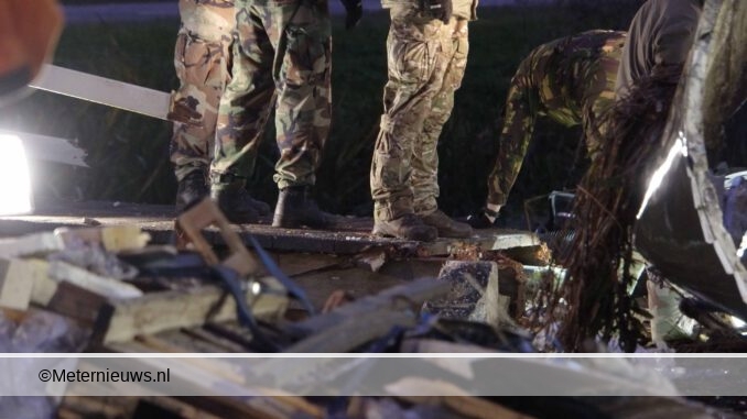 bergingswerk militairvoertuig Huis ter Heide