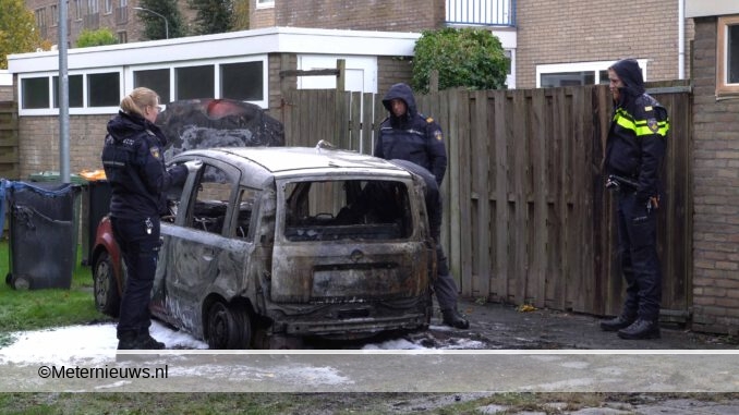 forensisch onderzoek autobrand Assen