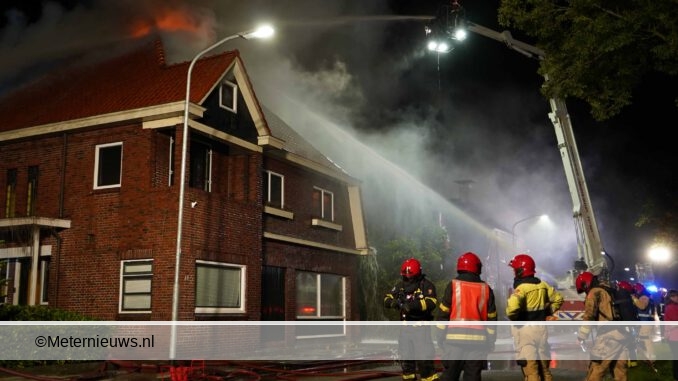woningbrand in wildervank