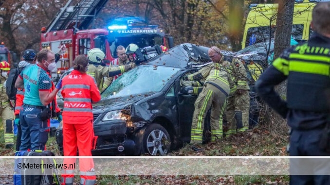 auto ongeval klazienaveen