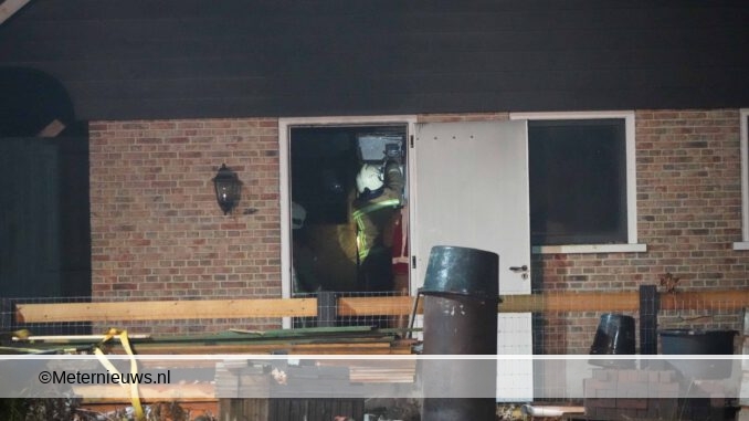 binnenbrand schuur Veeningen