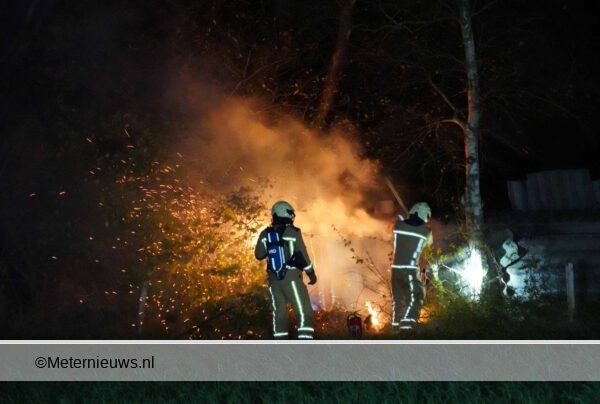 schuurbrand in Norg2