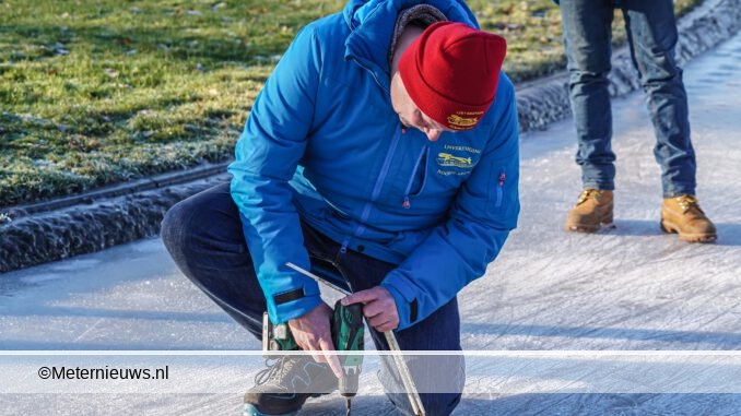 noordlaren ijs dik genoeg voor marathon natuurijs