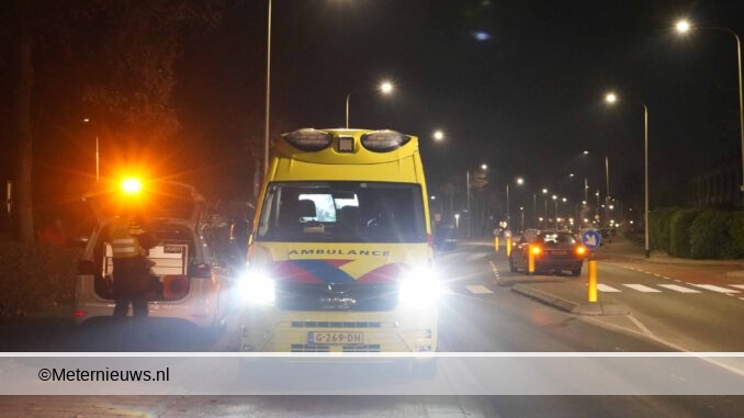voetganger van zebrapad gereden in Assen