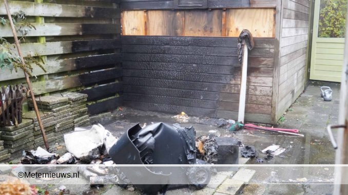 vuilcontainer in brand nieuw Roden4