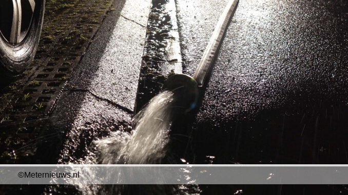 waterleidingbreuk woningvorstGroningseHaren