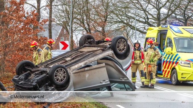 auto op de kop erica2