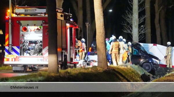 Ernstig gewonde bij ongeval Nieuw-Roden. Ernstig gewonde bij ongeval Nieuw-Roden.