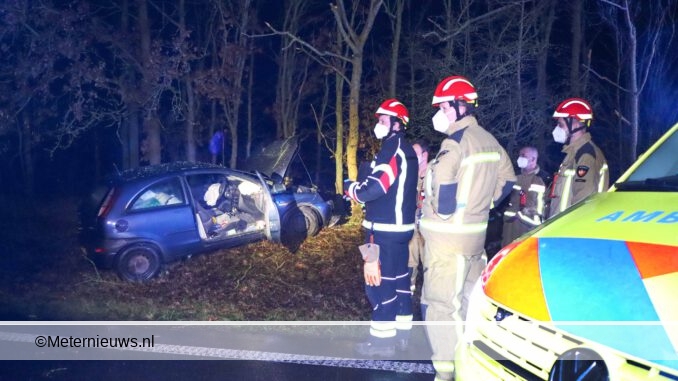 ongeval in Ees afrit N34