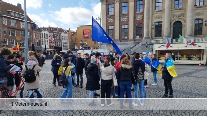 Oekraine demonstratie in Groningen4